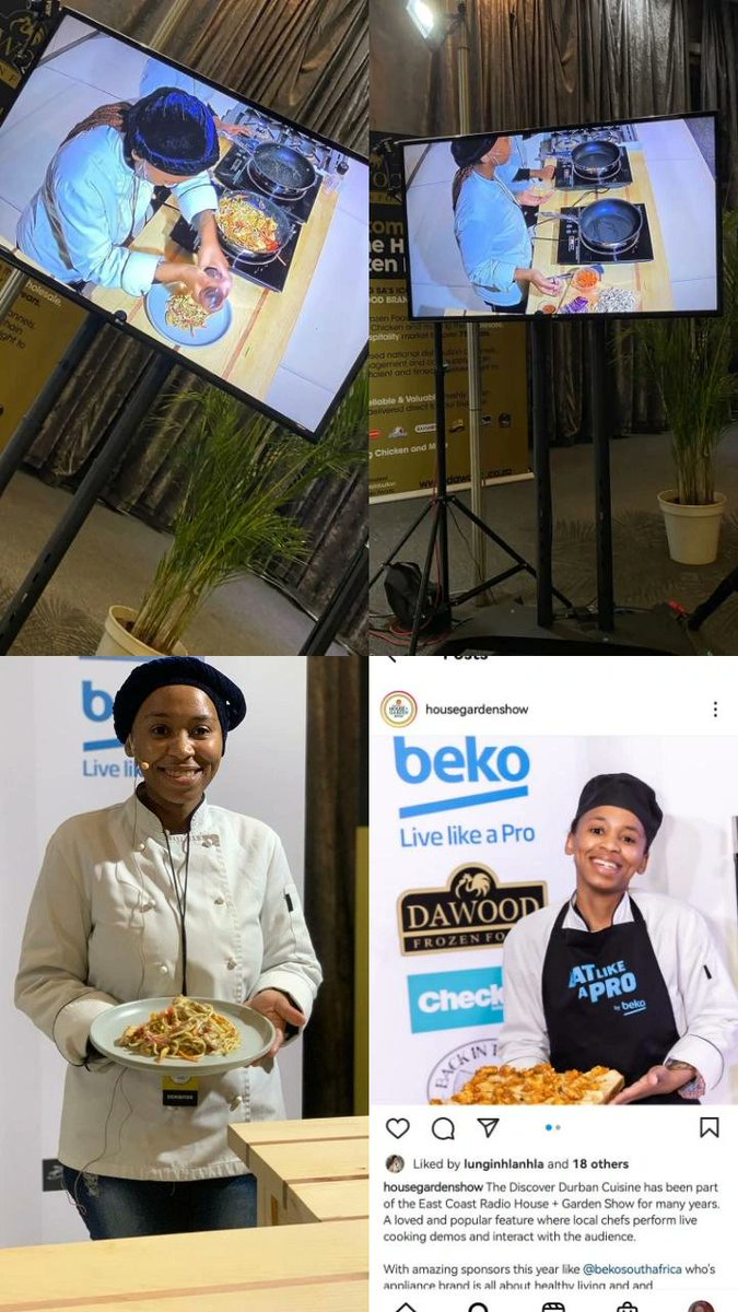 What an amazing experience it was at the House&GardenShow.🙏😭  Ngibonga inkosi 😭🙏❤️. My dreams are finally coming alive❤️