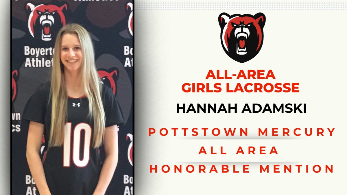 Congratulations Hannah on a Great Season.