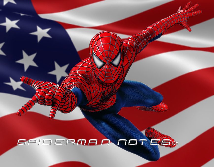 Spider-Man Notes 🕸 on X: Happy 4th of July! God bless America! 🇺🇸  #July4th #America #SpiderMan  / X