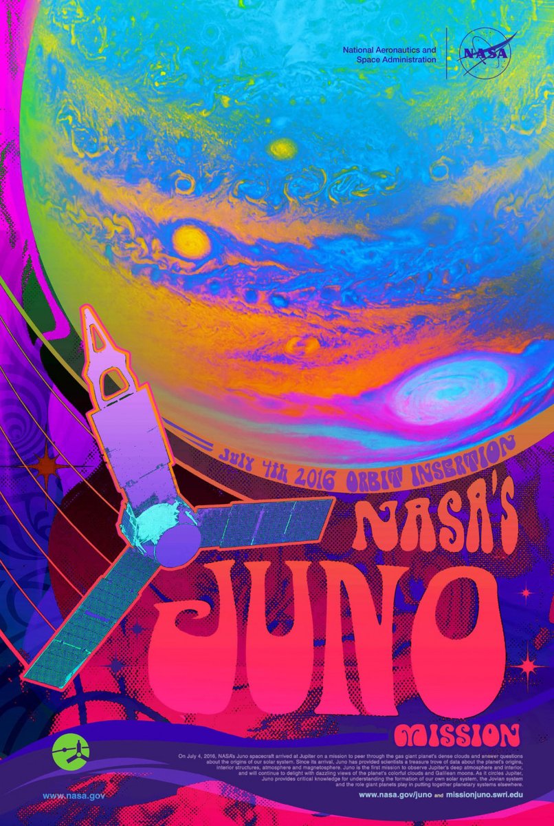 NASASolarSystem's tweet photo. Download free Juno posters:  https://t.co/TlctQfKzcD https://t.co/qUSo1Pbbtc