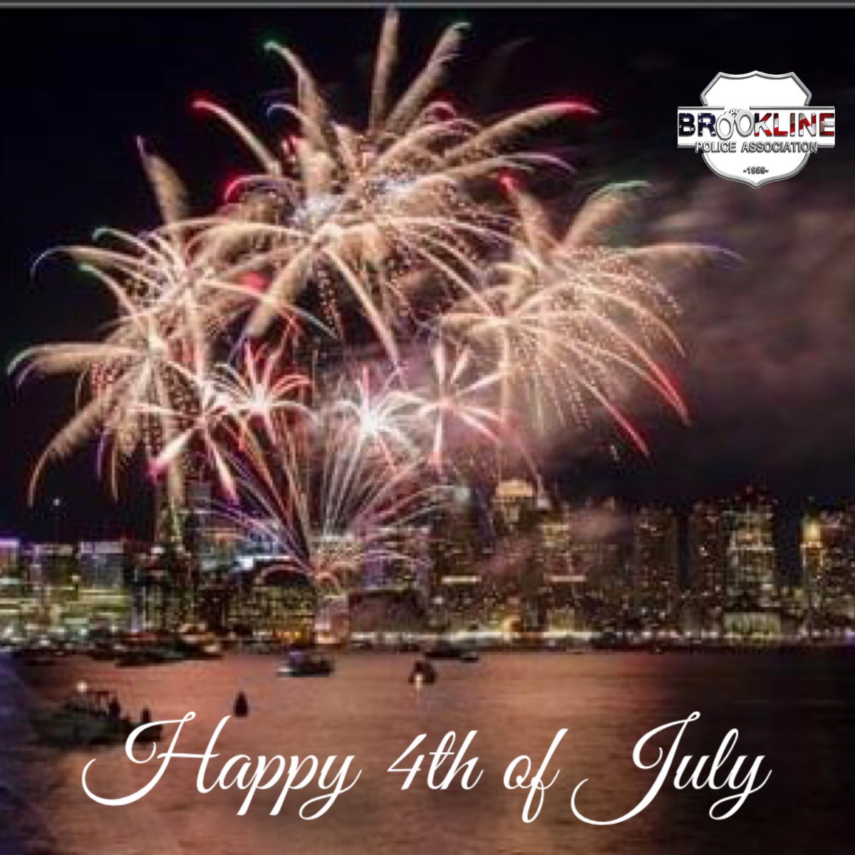Happy Fourth of July! To our brothers and sisters in law enforcement please be safe!