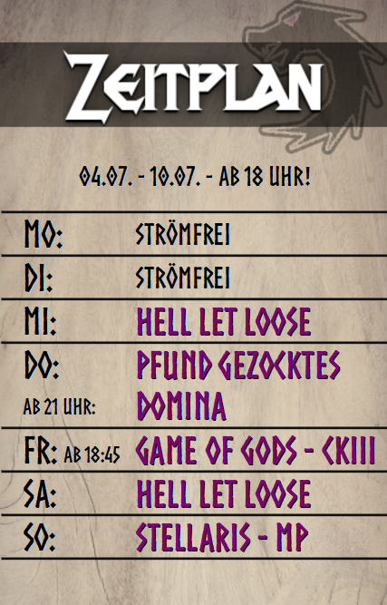 Glaro_DRA's tweet photo. Sonderplan🚨
Ab sofort gibt es jeden 2. Freitag #GameofGods!
Deshalb diese Woche Dienstag frei.
Diesmal gibt's:
@hell_let_loose, #PfundGezocktes, @DominaGame, #CK3 Multiplayer und #Stellaris!
Wir sehen uns online🐲
https://t.co/2kFRZAqZWX
#twitchDE #streaming #twitch #gaming https://t.co/A8LXtae4E2