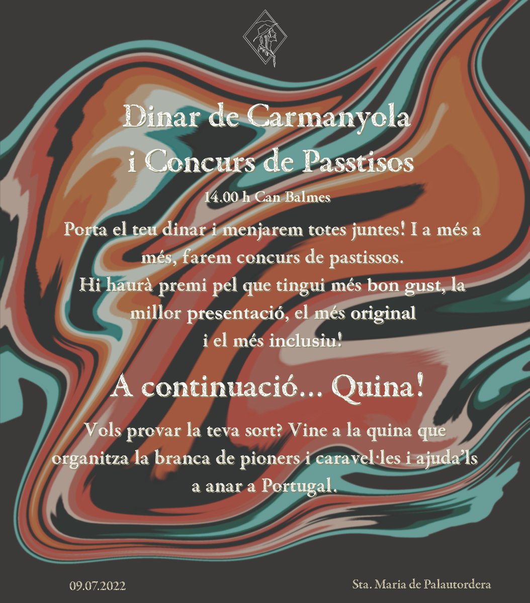 deumesdos_bp's tweet photo. Vés preparant-te un tupper i guarda'l a la nevera pel dinar de carmanyola del 9 de juliol!!🍴 
I amb la sobretaula... QUINA a càrrec dels Pioners i Caravel·les del Bernat Perpunter👩‍👩‍👧‍👦Tots els diners aniran destinats als seus campaments a Portugal!💃 https://t.co/IQ2UD0Ppte