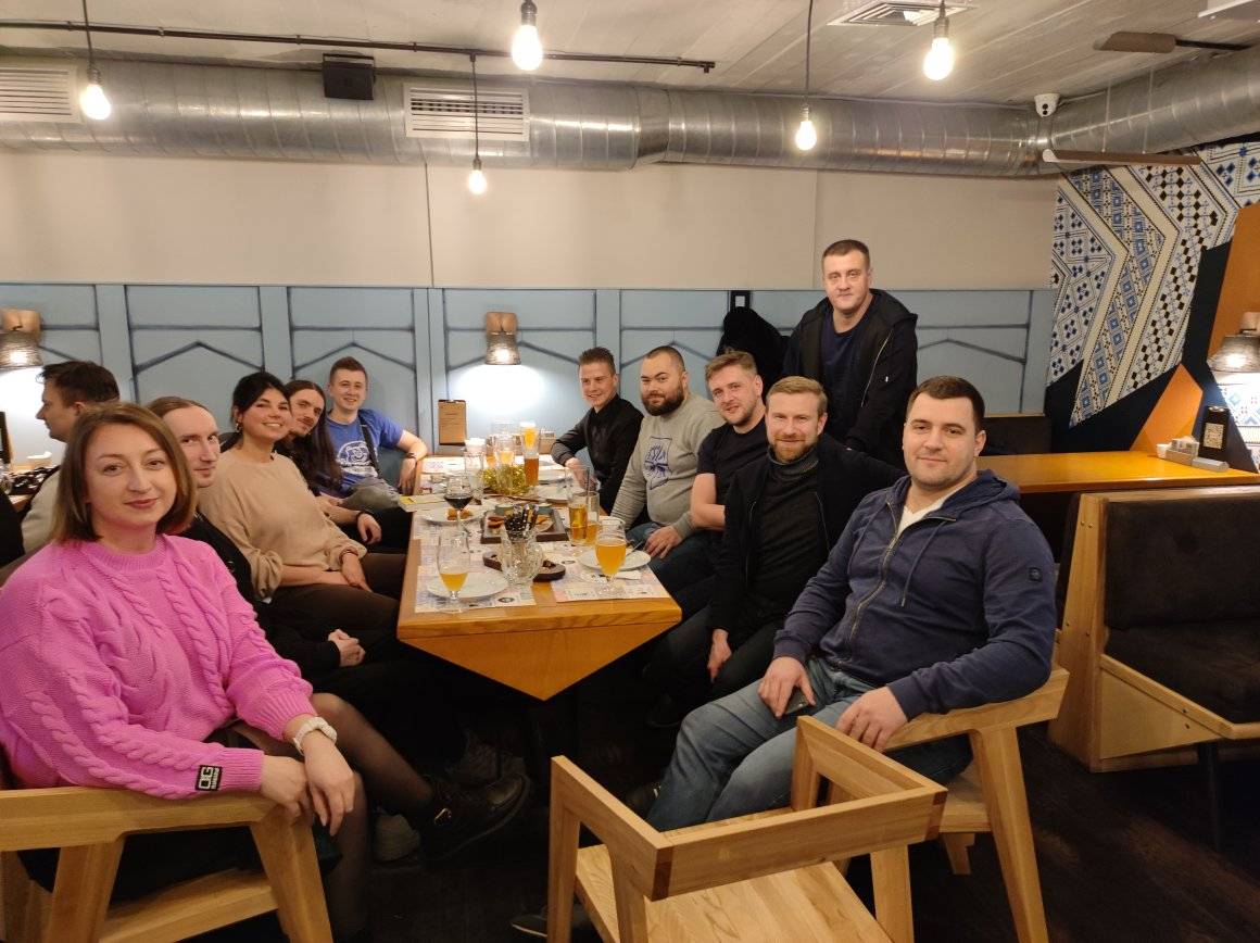 #WordPress meetup next week in Kyiv ♥️🇺🇦

After the beginning of the full-scale war Russia started in Ukraine it's our first one at home.

And it's <a href="/wordpress_punk/">Max Denysenko</a> speaking on how to use GitHub hooks to reduce sh*t in your repo🙌 

* Picture from our NY 2022 meetup, for memories