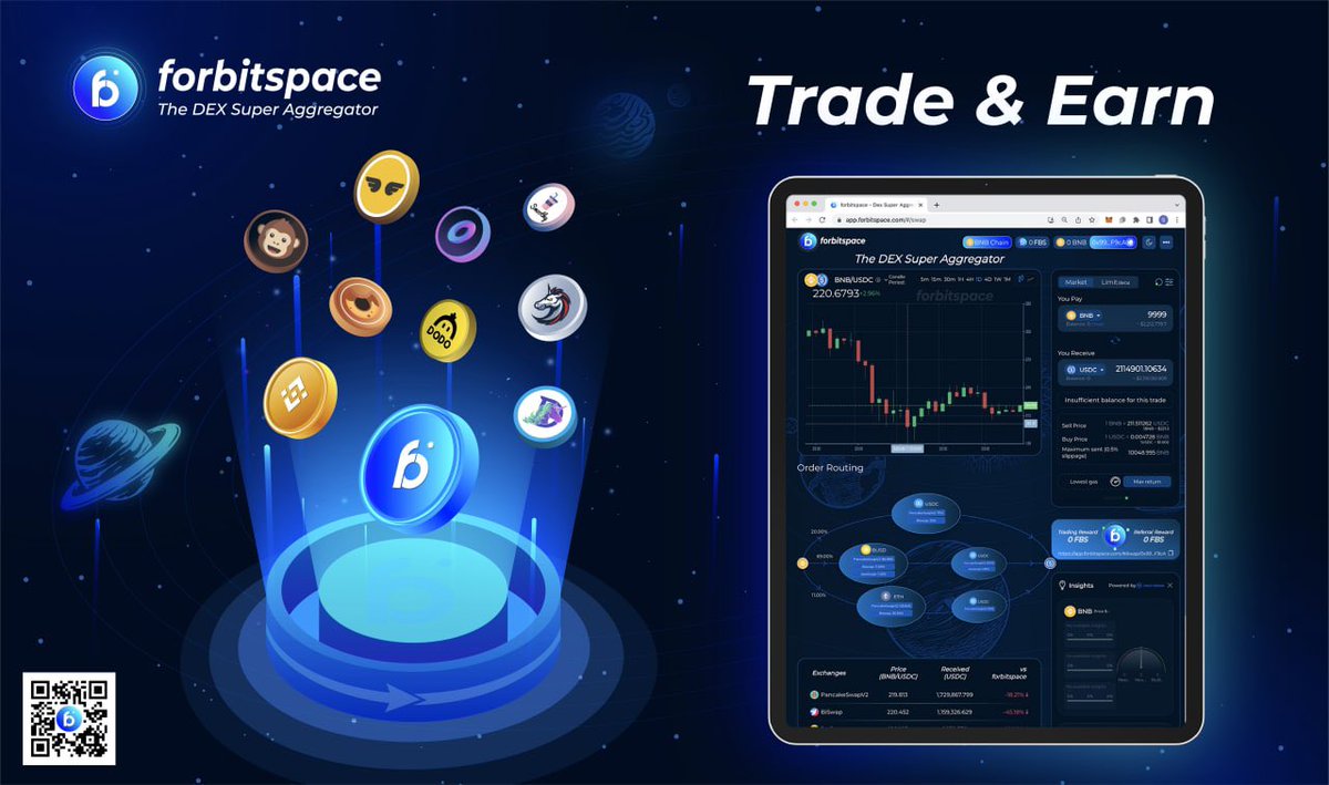 🌟<a href="/binance/">Binance</a> announced partnership with <a href="/Cristiano/">Cristiano Ronaldo</a> &amp; <a href="/KhabyLame/">Khaby lame</a> 

💰Referral program is back on #BNBChain as the first network allow to TRADE &amp; EARN on <a href="/forbitspace/">forbitspace</a> 

🔁 Get fee discount via bit.ly/e68886 or scan QR code 

#FBS #crypto #Web3 #Metaverse