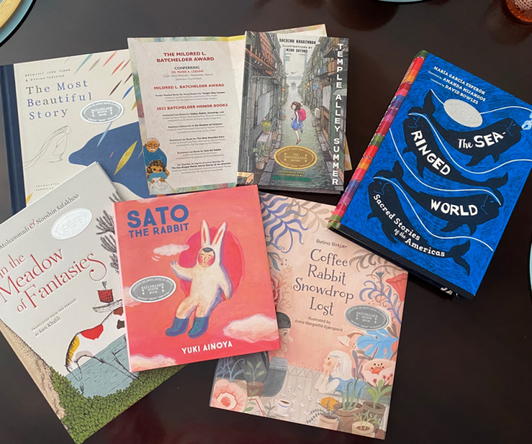 worldkidlit's tweet photo. Thrilled to have our #WorldKidLit champion at @wearealsc Paula Holmes @qsprite on the blog today, reporting on the #BatchelderAward ceremony at
@ALALibrary annual conference last week!
Congratulations again to this year's winner and honor titles!
https://t.co/xxFBRpMk5T
#ALAAC22 https://t.co/6V80qNDMAj