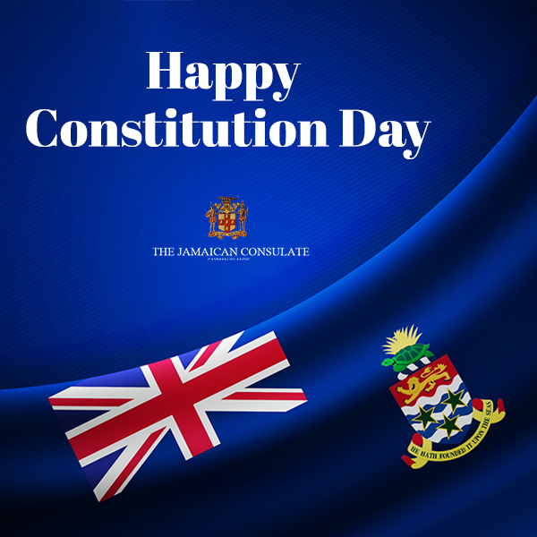 Jamaicaconsular's tweet photo. Let’s celebrate the rich culture &amp; heritage of Cayman. 
#constitutionday #caymanislands #caymanconstitution #heritage #culture #rights https://t.co/PNkJ92Hhof