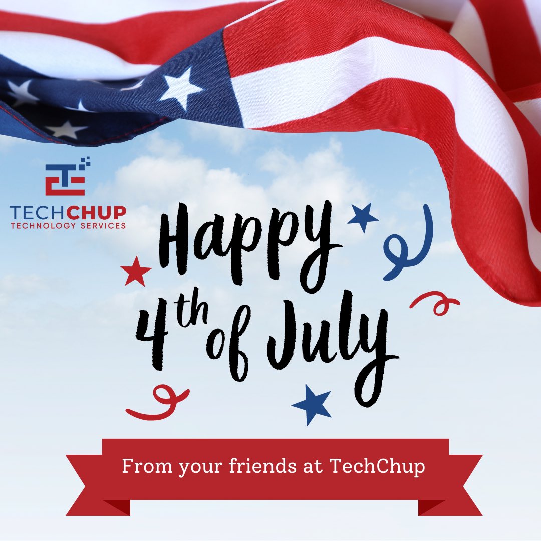 TechChupIT's tweet photo. Have a happy 4th of July!

#4thofJuly #FourthofJuly #IndependenceDay2022 #Happy4thofJuly https://t.co/gKJEllnc2F