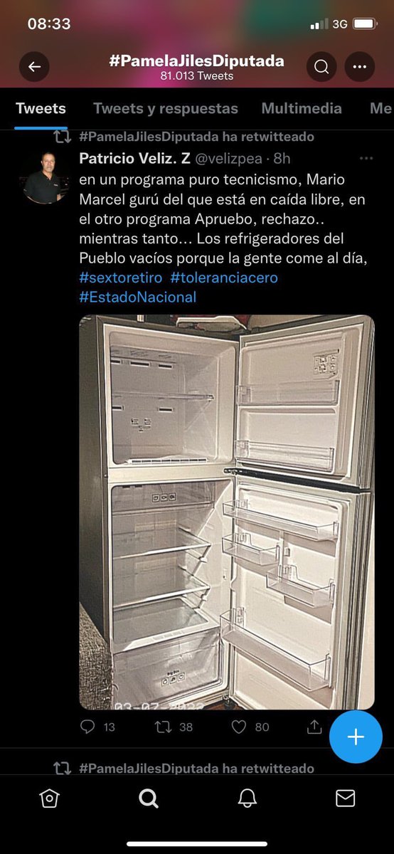 colipat0's tweet photo. Foto sacada de contexto/publicación real.

DEJEN DE DAR INFORMACIÓN FALSA WN YO SÓLO QUIERO VENDER MI REFRI!!! 
@velizpea @PamJiles 😡 https://t.co/bpmebprMKO