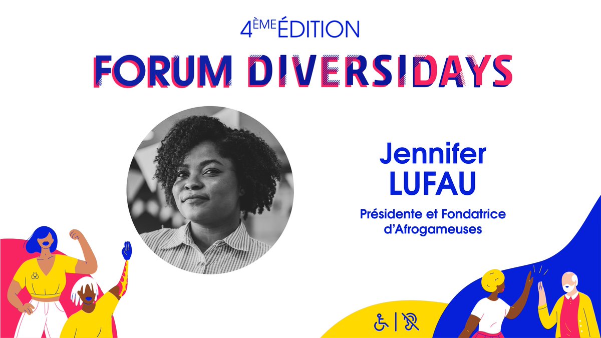 Diversidays (@diversidays) on Twitter photo J-2⏱Jennifer Lufau casse les codes en matière de jeux vidéos pour + de visibilité des femmes afrodescendantes avec <a href="/afrogameuses/">Afrogameuses</a> ✊ Elle sera avec nous le 06/07 au #ForumDiversidays <a href="/maisondelaradio/">Maison de la Radio et de la Musique</a> 🔥
Rejoignez-nous le 06/07👉 site.evenium.net/9nekcf5x/regis… J-2⏱Jennifer Lufau casse les codes en matière de jeux vidéos pour + de visibilité des femmes afrodescendantes avec <a href="/afrogameuses/">Afrogameuses</a> ✊ Elle sera avec nous le 06/07 au #ForumDiversidays <a href="/maisondelaradio/">Maison de la Radio et de la Musique</a> 🔥
Rejoignez-nous le 06/07👉 site.evenium.net/9nekcf5x/regis…