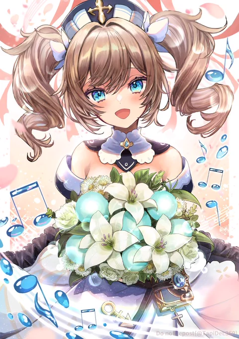 バーバラちゃん、お誕生日おめでとうございます!!💐🎊✨いつもモンドのアイドルとして素敵な歌声と癒しの笑顔をありがとう〜〜!!

#バーバラ生誕祭2022
#原神  #Barbara 