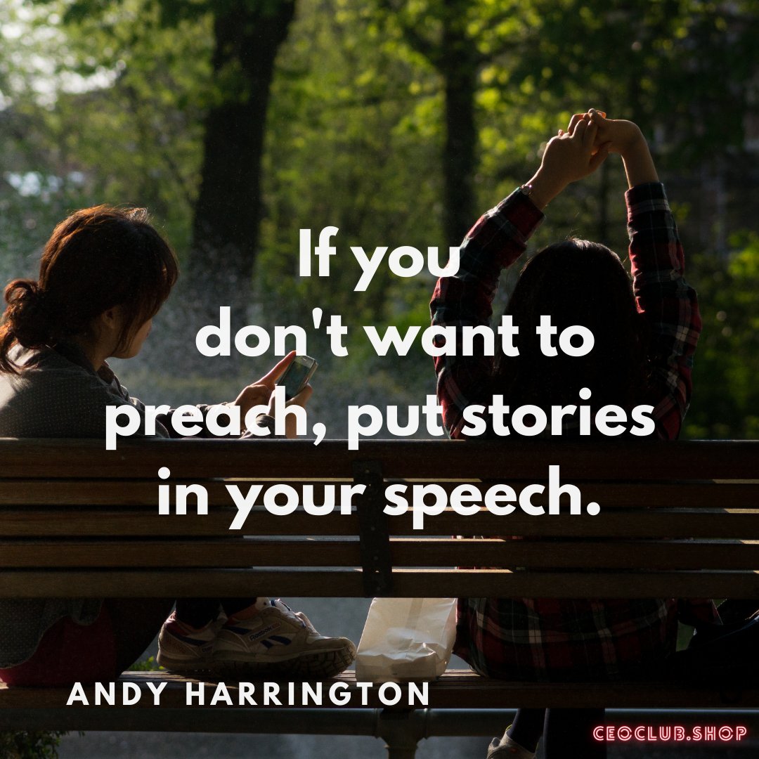 PManagersClub's tweet photo. If you don't want to preach, put stories in your speech #publicspeaking #leadership #toastmasters #speech #publicspeaker #communication #keynotespeaker #projectmanagement #pmi #presentation #motivator #projectmanagersclub 🌟 https://t.co/jvtVCgWGPL