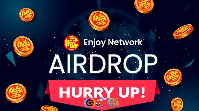 CryptoExngIndia's tweet photo. Claim #EnjoyNetwork #Airdrop of 50$ in #EYN Tokens!
👨💼 Reward: Get 100 $EYN (50$)
👨👩👦 Referral: Get 50 $EYN (25$)
❇️ Airdrop: "https://t.co/8f0zNN9ZbY"
#FreeAirdropCrypto #META #Metaverse #SocialFi #GamingProject #EnjoynetworkAirdrop #CryptoAirdrop #SmartChain #BEP20 #Crypto https://t.co/EKJJWPoTyk