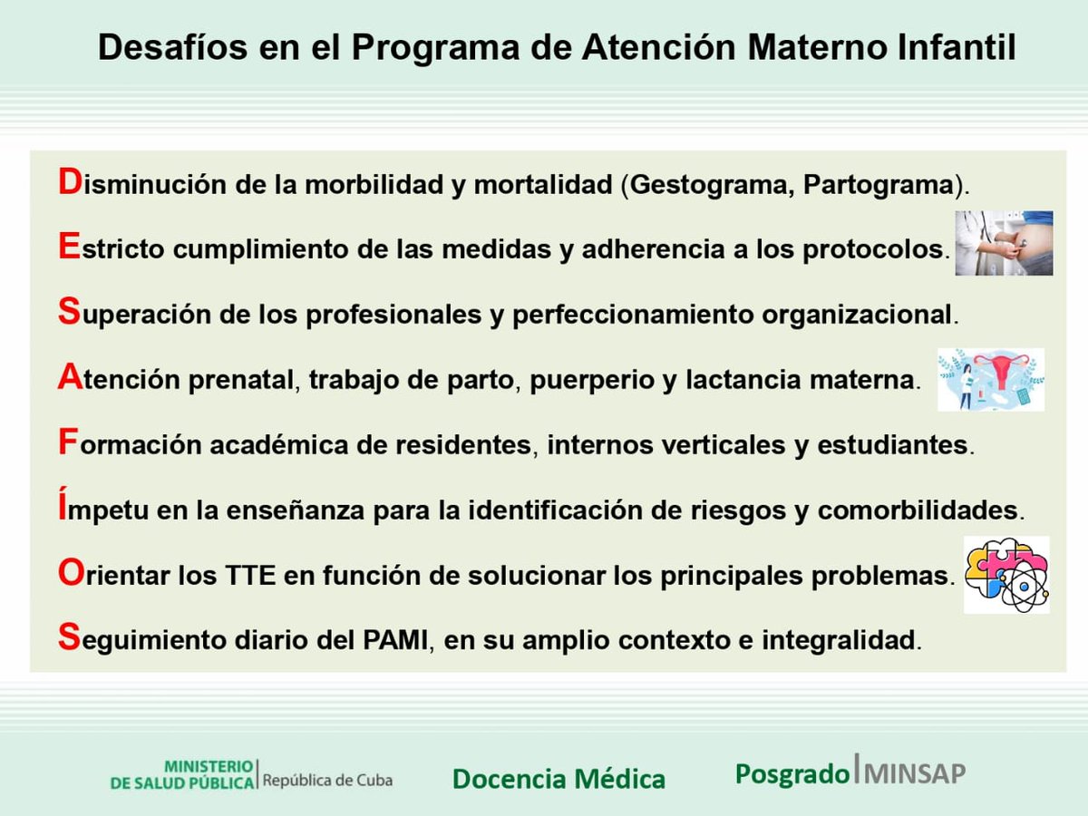 <a href="/dpshabana/">Dirección General de Salud La Habana</a> El Programa Materno Infantil en la capital trabaja en función de las madres y los niños #CubaPorLaVida