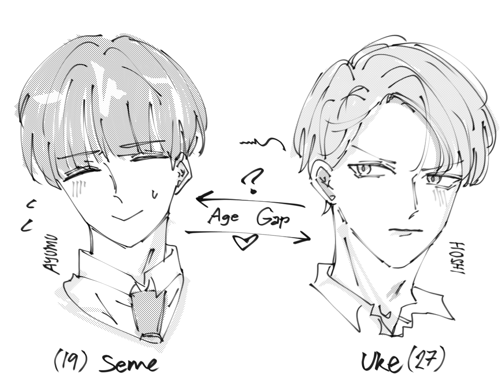 YsaSensei's tweet photo. Bl couple ship that I made using my sister's oc........ cute<3
#yaoi #bl #coupleship #sketch https://t.co/srlCC3PTEr