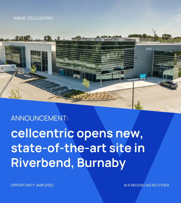 Invest_Van's tweet image. Congratulations to our colleagues at #cellcentric for opening a new location in the Riverbend Business Park in the @CityofBurnaby.

A joint venture of Daimler Truck AG and the Volvo Group, they develop, produce and commercialize #fuelcell systems.

#cleantransportationmonth