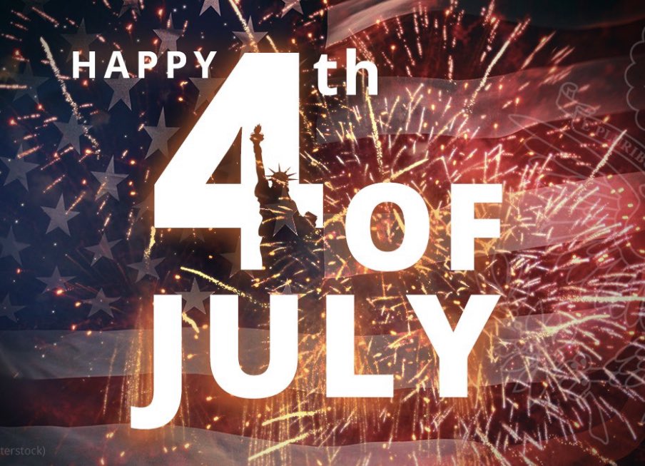 Happy Independence Day.  I’m forever grateful to be in a country where you have the opportunity to be who you want to be.  A country where you can practice whatever religion you choose a country where you have freedom to speak freely and a country full of abundance.  #4thOfJuly