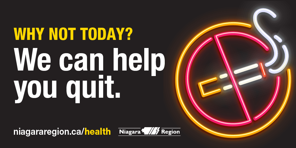 Niagara Region Public Health on Twitter "YouCanQuitWeCanHelp Why Not Today? Call the Tobacco