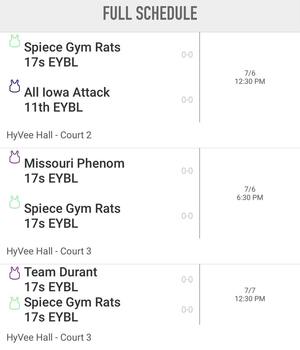 CouchHaughey's tweet photo. July is here…LET’S GO!!! 1st stop…Battle of the Best, Iowa.  @AvaCouch @NikeLadyGymRats https://t.co/vWNlIpkl6s