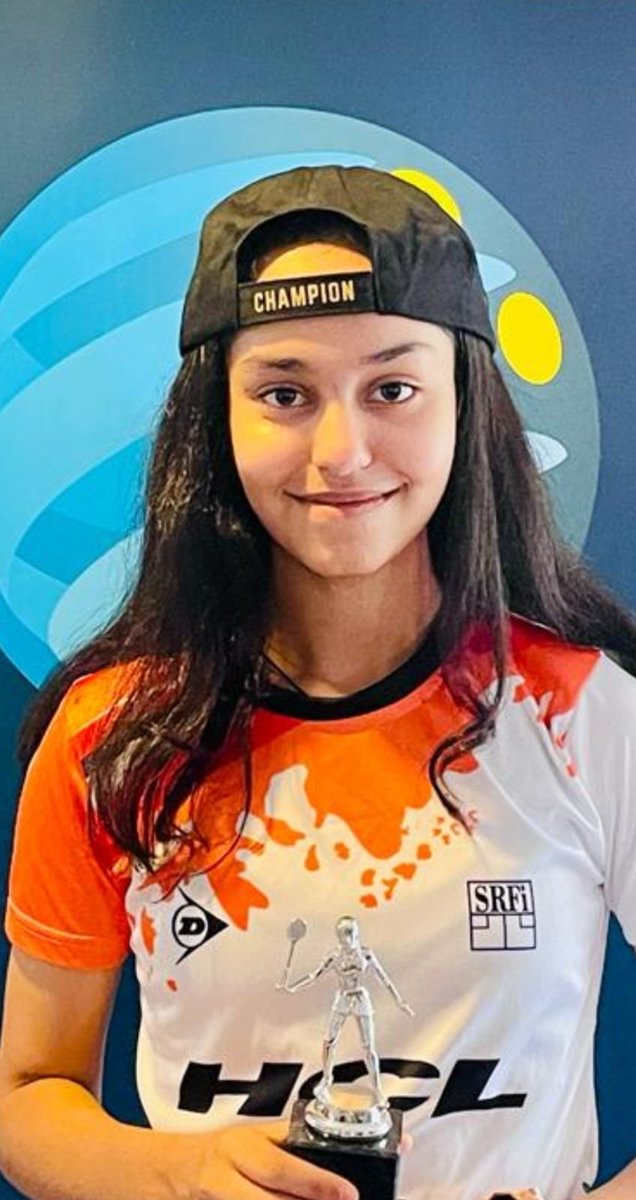 14 year old Anahat Singh, continued her winning streak and won German junior ope…
