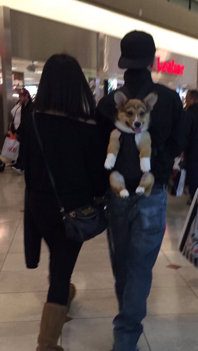 walking behind a cutie