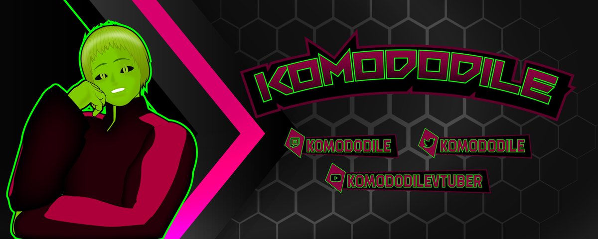 KomodoDile's tweet photo. Check out these awesome new designs by @PiperLeon1 ! You'll be seeing these on my socials from now on so thank you so much Piper and check them out for any design needs you have!

👀💚ARE YA LOOKING AT EM YET?!? LOOK!!!! https://t.co/QjOA8HI3Kt