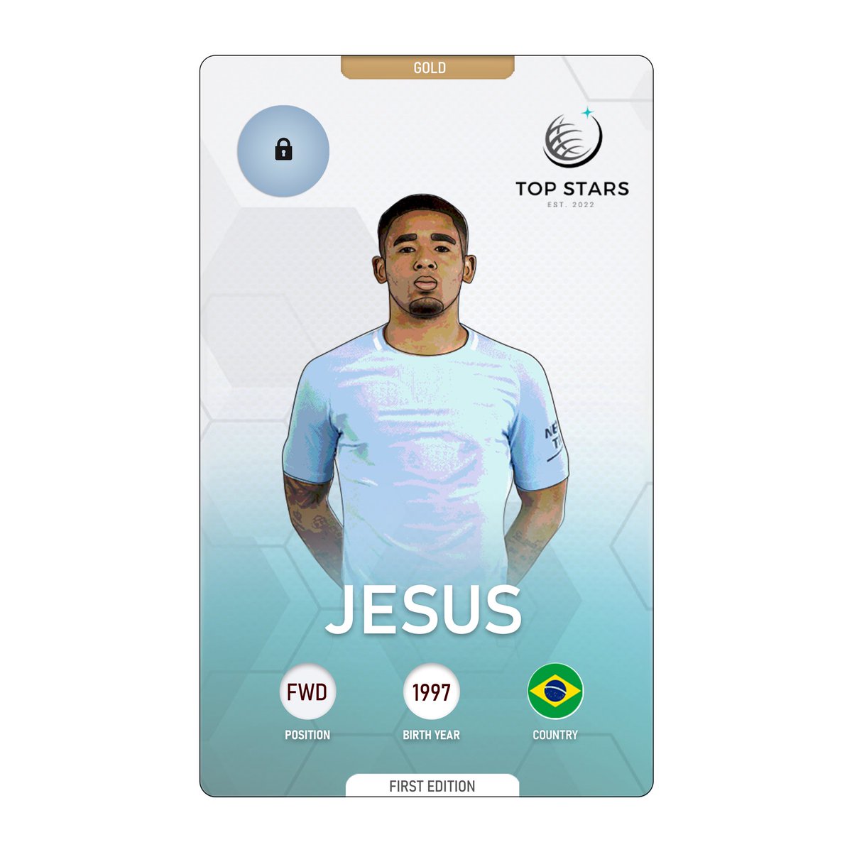 TopStarsFinance's tweet photo. We are in the process of updating our NFTs with so many exciting transfers already this window. Launch very soon! #Richarlison #Jesus #Everton #Spurs #ManCity #Arsenal #Gunners $Topstr #PlayAndEarn #FantasyFootball #Tombfork #NFT #BSC #BinanceNFT https://t.co/4vIV1NPLjW