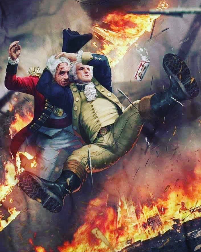 Happy fourth! Still the greatest nation in the world. 🇺🇸 🤕🫡

I still love all my British friends ☕️ 

#Stunner #TeaTime