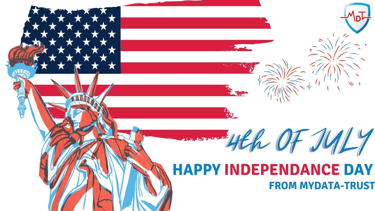 my_data_trust's tweet image. 🇺🇸 MyData-TRUST team wishes a happy Independence Day to all Americans around the world! Happy 4th of July! 🥳 🇺🇸
#IndependenceDay #IndependenceDay2022 #USA