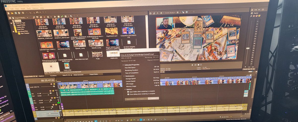 Argoth_'s tweet photo. Sorry for the lateness of EP: 5 of the Budget Series! finishing up final edits and should be live on YouTube in the next hour!! IRL has been keeping me busy!
#yugiohtcg #BudgetSeries #youtubegaming @AllCastIrishG @Irish_Streamers @LegionArenaGG https://t.co/fiGXF1VjOp