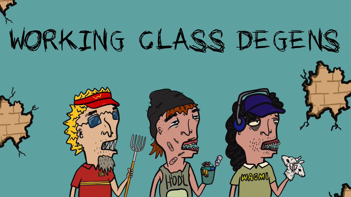 🌷 Working Class Degens #NFTGiveaway 🌷 

🛒 10× WL Spots🛒

How to Enter‼️

1️⃣ Like &amp; RT
2️⃣ Follow @wcdnft + <a href="/mr_john02/">Mr John ❤️ Memecoin</a>
3️⃣ Tag 3 friends

Ends in 4 hours ⏳

#freemintNFT #freemint #NFTGiveaways #WhitelistGiveaway #ETH