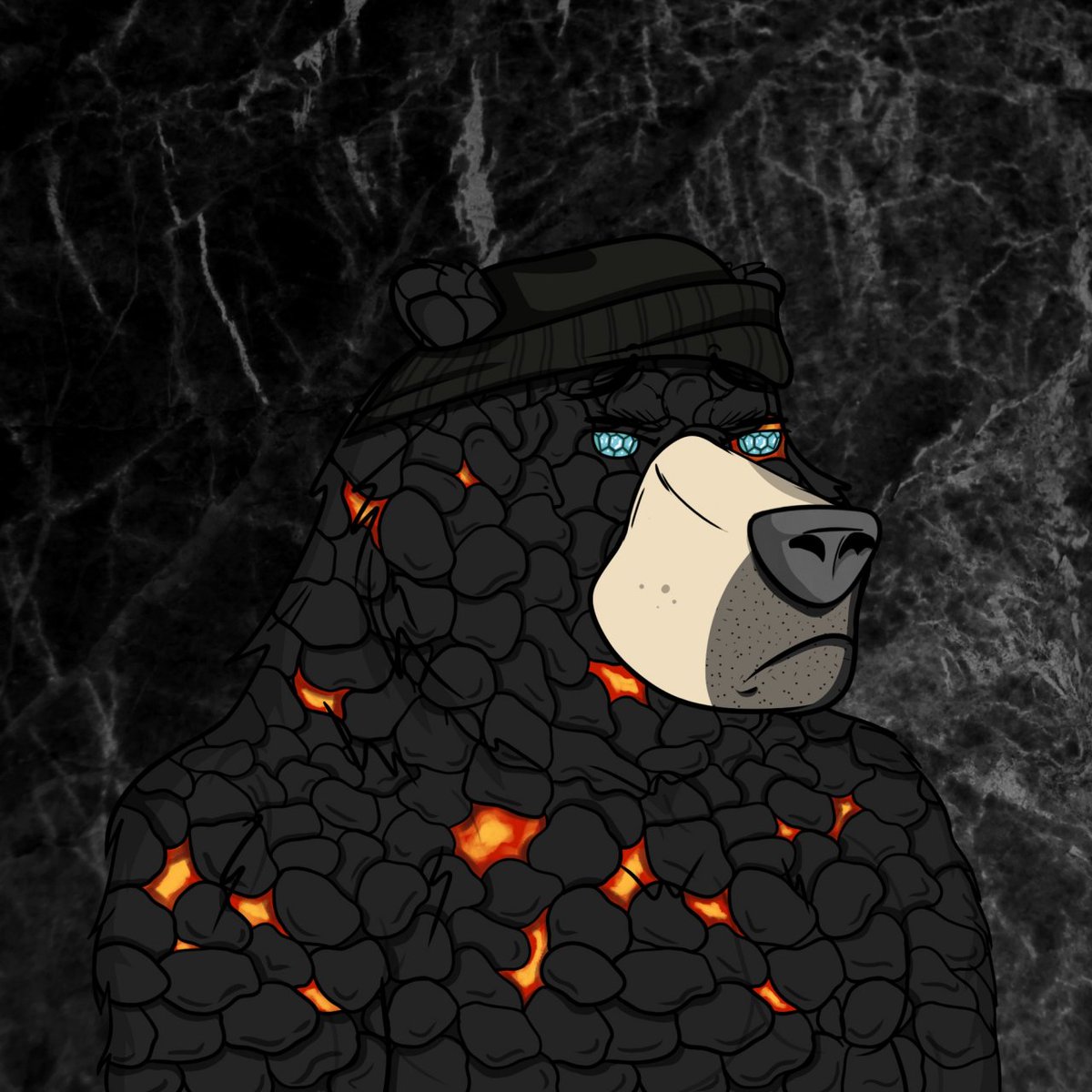 PSYBULLS_NFT's tweet photo. If this Diamond eyed Magma PsyBear does not give you goosebumps, then you should head to the doc!

Over 51% minted, grab a bear before it's too late!🚀

#NFTcommunity #StrongerTogether #NFTs #StrongerTogetherAlliance #BNB #BNBChain #BinanceNFTs #Mintingnow https://t.co/mVKzOlB7xm