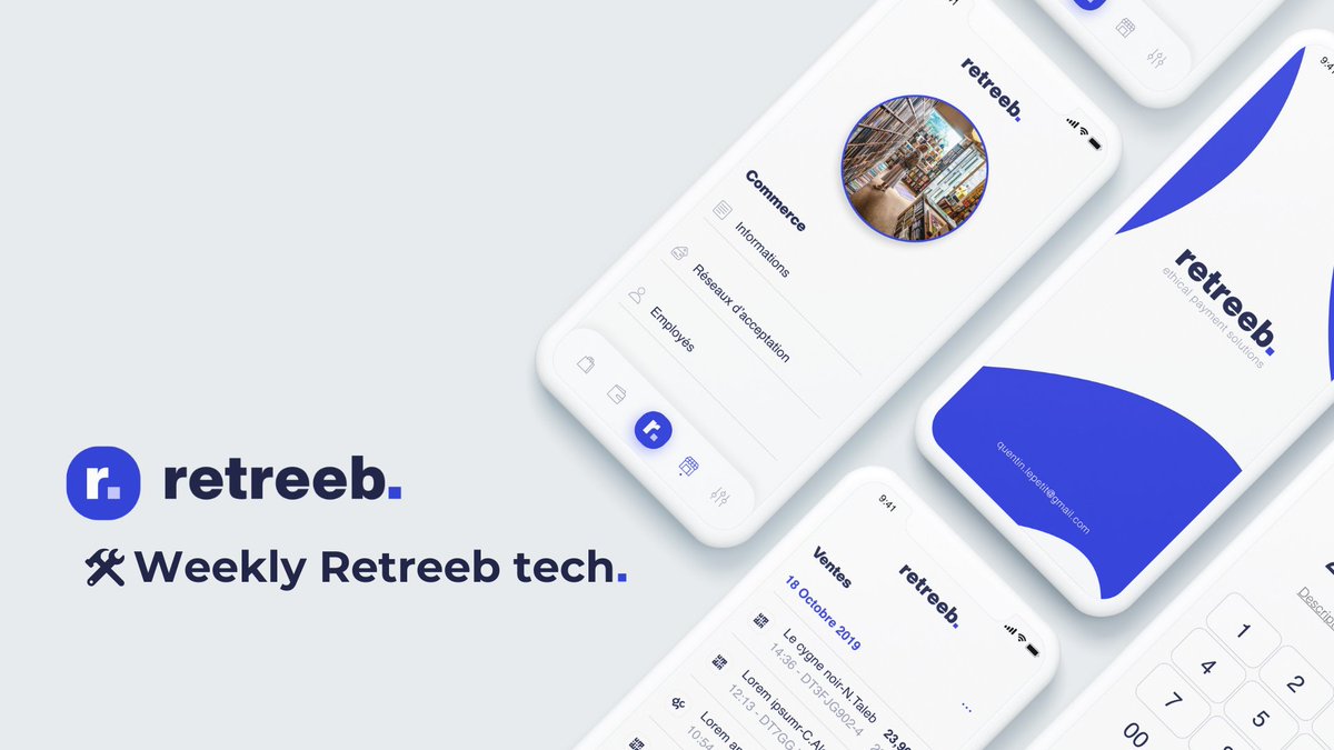 retreeb_io's tweet photo. 🛠 Weekly #Retreebtech

📱Consumer wallet :
   📩 Verification e-mail fix
   📱 Onboarding bug fix

📱 Retailer Wallet : 
   🛠 Retailer patch endpoint 
   👨‍💻 Responsive icons merge https://t.co/DgwBpbzHhf