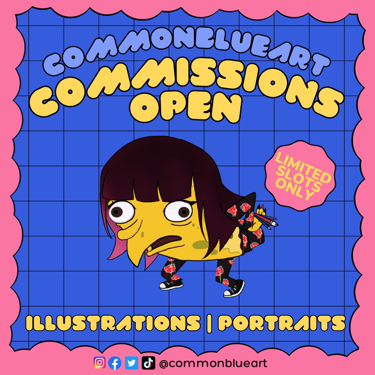 commonblueart's tweet photo. #commissionsopen After a loooong while, I’ll be opening my commissions💙 (1/3) https://t.co/kKqG6OiPHr