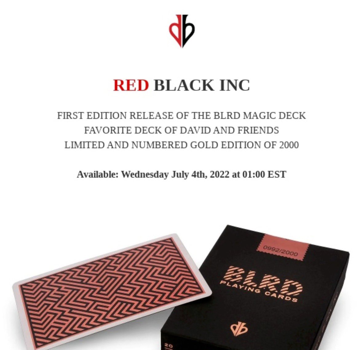 My favorite new @Mathieubich collaboration and the system is incredible. If you don’t get these, the red and black non-foiled cards will be available soon. Available on redblackinc.com today