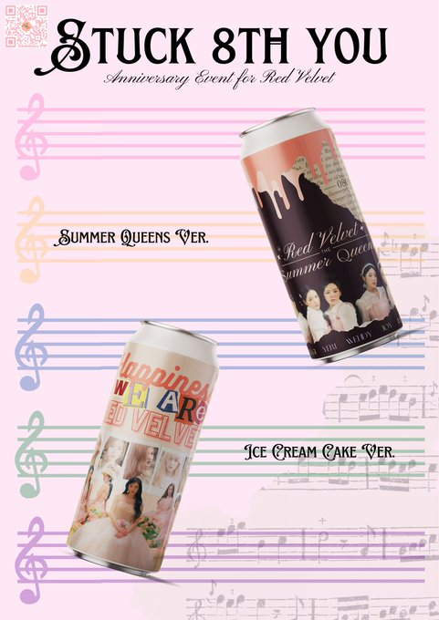 revecelebration's tweet photo. — An event to celebrate #REDVELVET's 8th Anniversary!

Venue: WouldULike (All Branches)
Date: August 1, Monday
Time: 10am until supplies last https://t.co/FFdVcqvvoB