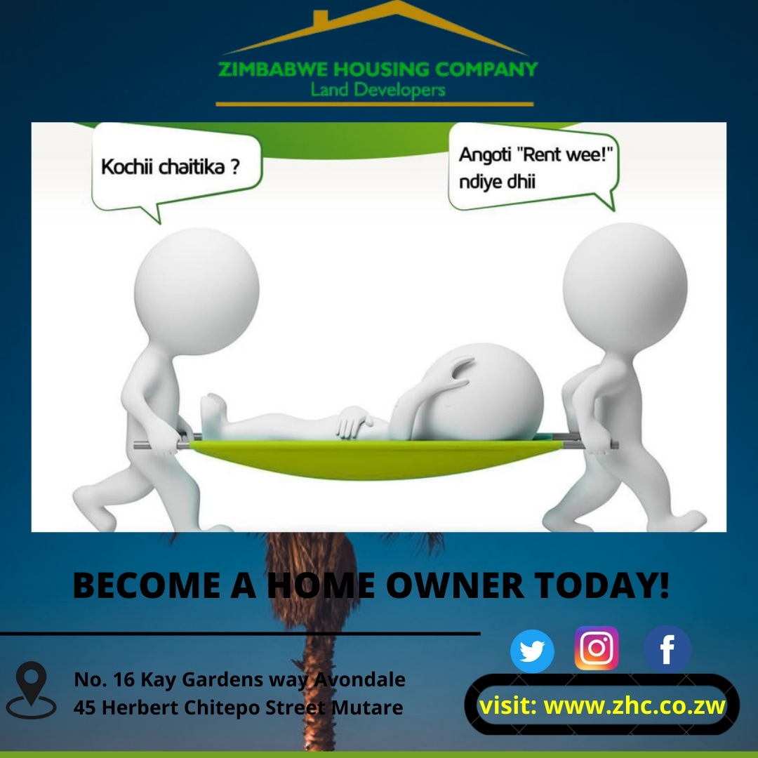 ZhcOfficial's tweet photo. Kana rent yarwadza just know that we got you covered.

Get an affordable residential stand with a flexible payment plan.
Get in touch with us.
#zimproperty
#zimbabwehousing
#developer https://t.co/asWhOyon6S