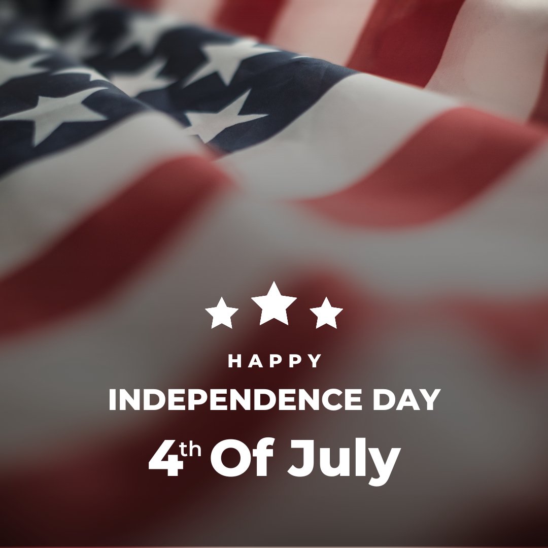 Today we're celebrating the land of the free and the home of the brave! Happy Independence day! 🎆