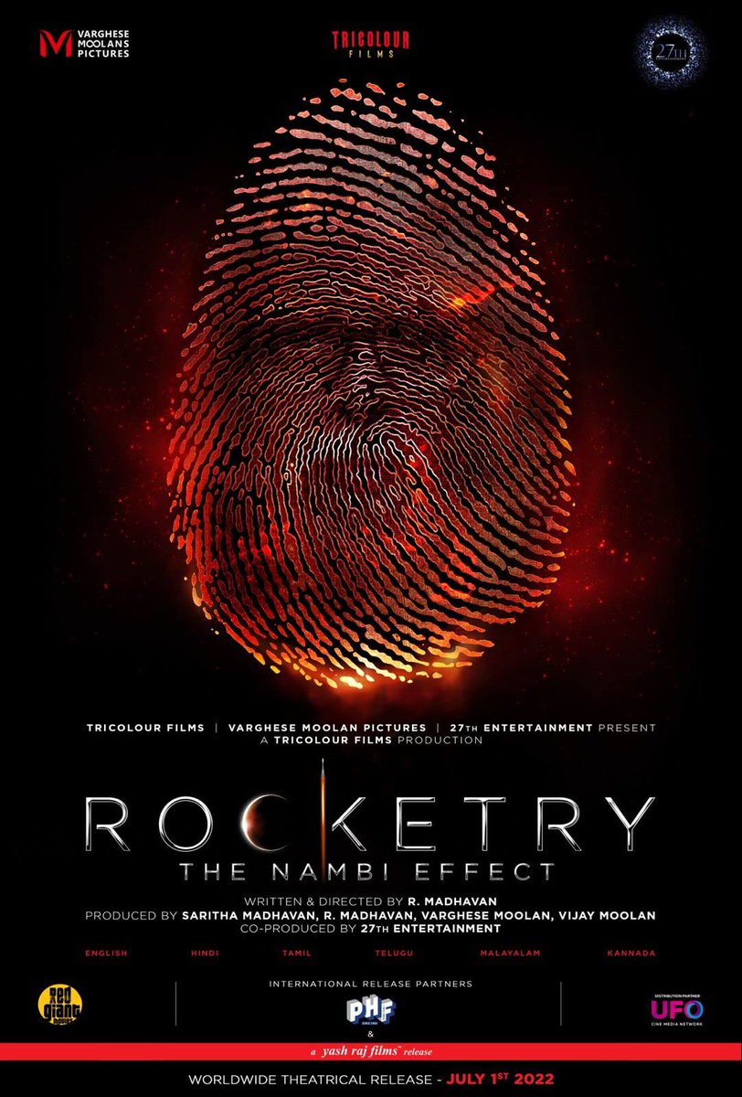 Rcoolmovies's tweet photo. The latter half is a tremendous sabotage of a developing space program & its scientists. A shocking true story which propels this drama to unbelievable levels #Rocketry #TheNambiEffect by #RMadhavan
#Simran #Rajit Kapur #MishaGhoshal, #AtulKulkarni @ActorMadhavan #Brilliant https://t.co/XA4e9SvJX3