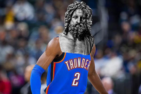Zeus was 6'7? Mf was playing with the wrong thunder😭😭