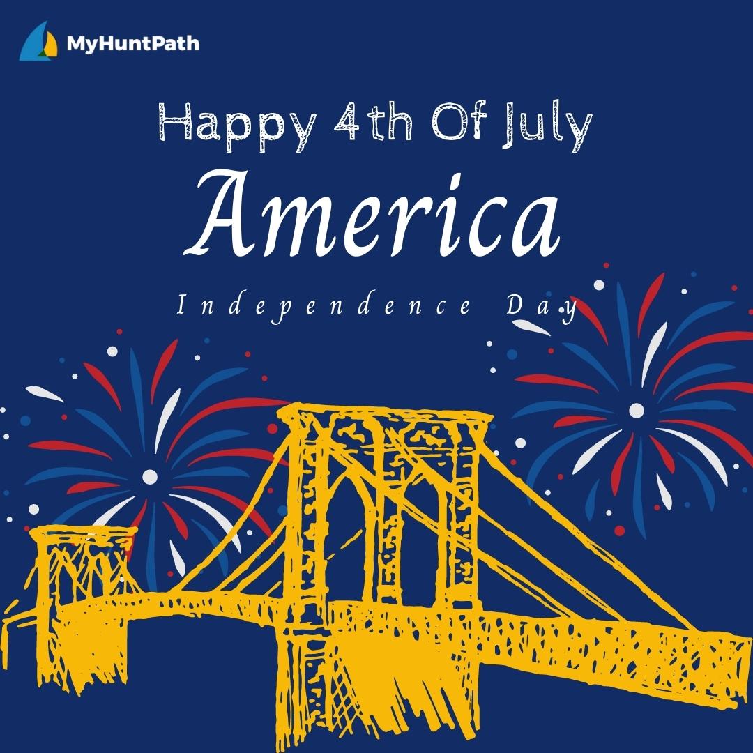 MyHuntPath's tweet image. Happy Independence Day! Stay safe and have a wonderful holiday!