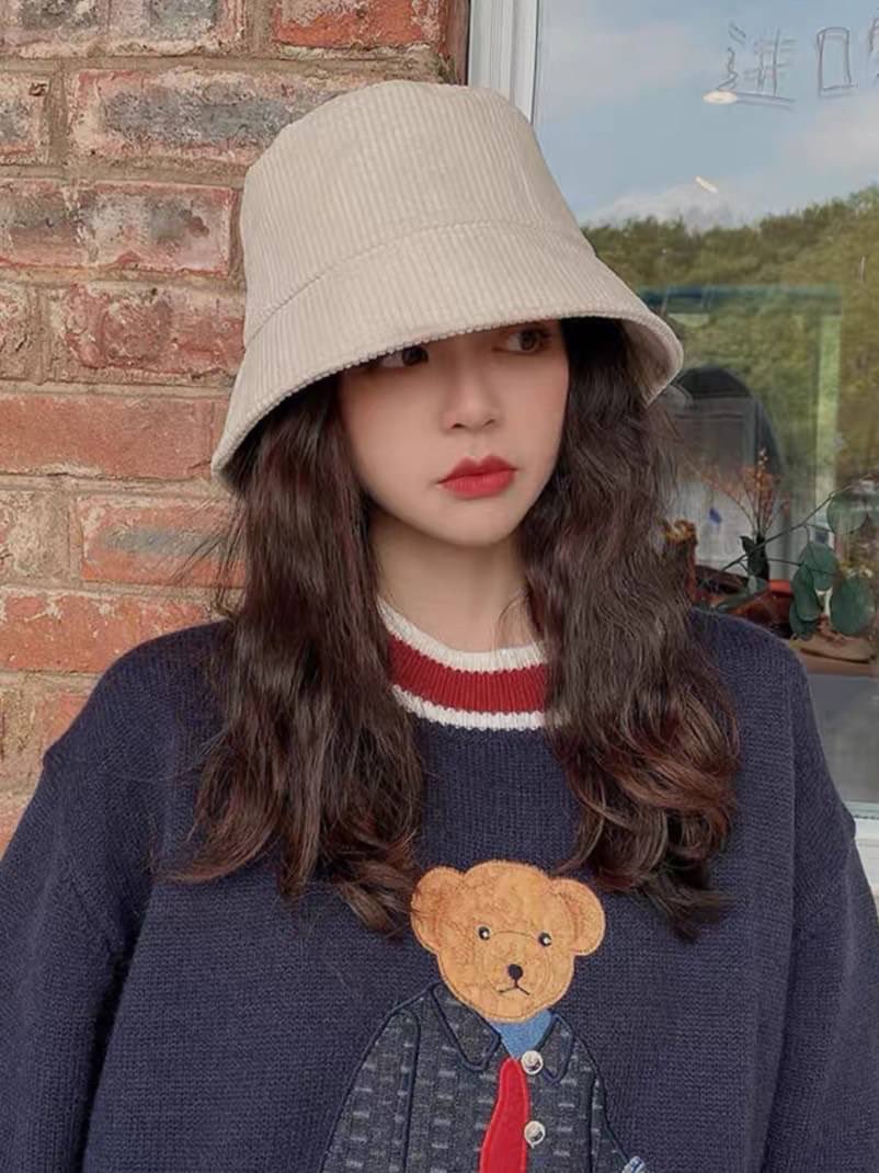 jaewvawja's tweet photo. 🧁BUCKET HAT  CORDUROY
หมวกบัคเก็ตผ้าลูกฟูก 

Size : free size 
58 cm. (ด้านในมีสายปรับระดับ)

Color : ดำ ครีม น้ำตาล

🏷 190.- https://t.co/UU4dOrUW4p