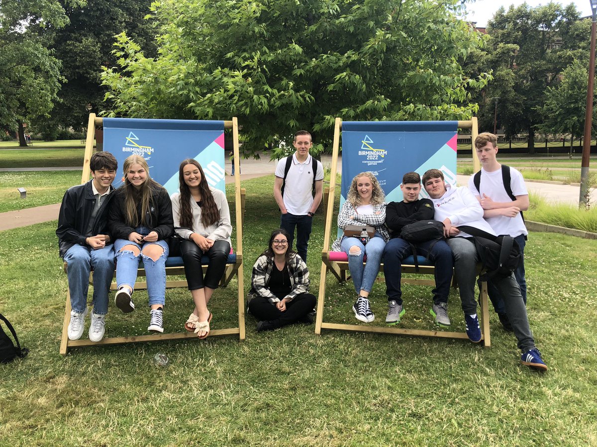 Great to see them in our Birmingham 2022 Commonwealth Games deck chairs!
#GameChangingBirmingham 