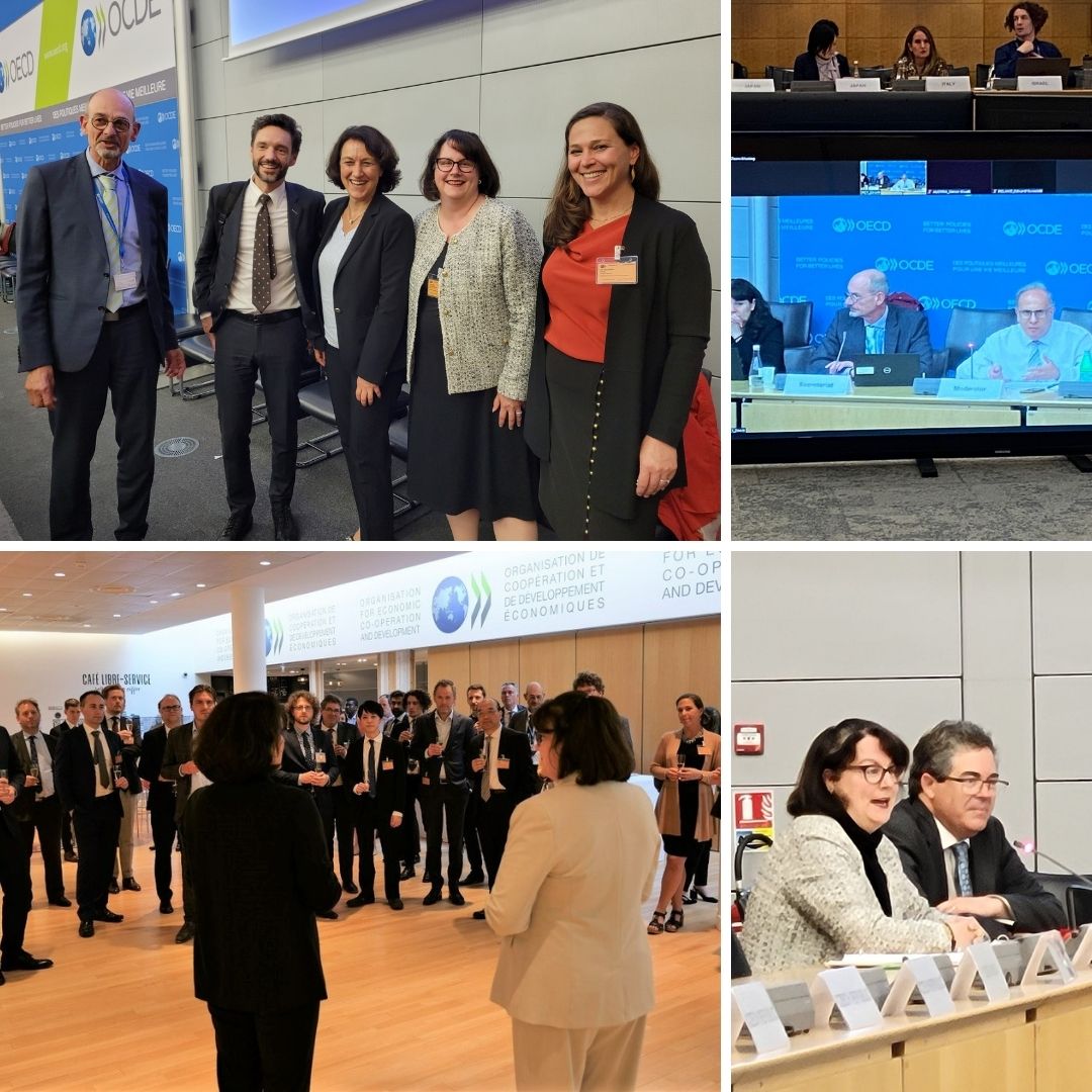 Pleased and proud to have hosted the OECD Member Economists Conference at <a href="/OECDtrade/">OECD Trade ➡ Making Trade Work for All</a> and <a href="/OECDagriculture/">OECD Agriculture ➡ Towards Better Food Policies</a>. Focus on supply chain vulnerabilities and crisis impacts. Thanks to <a href="/PaquetMF/">Marie-France Paquet</a>, <a href="/emilyjblanchard/">Emily Blanchard</a>, <a href="/colinbird15/">Colin Bird</a> and <a href="/EdouardBourcieu/">Edouard Bourcieu 🇪🇺</a> for making this happen.