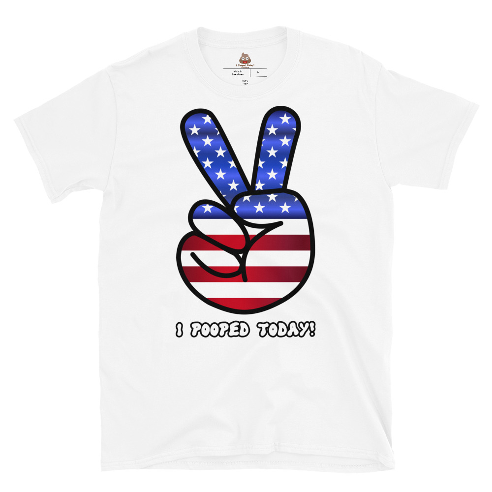 Happy #IndependenceDay / #4thofJuly Patriotic Two Fingers Pooped Today! Unisex T-Shirt available exclusively at ipoopedtoday.com
💩💩💩
#IPoopedToday #IPoopedTodayShirts #FunnyShirts #Meme #Memes #NoveltyShirts #GiftIdeas #Funny #LOL #💩 #shopping #smallBusiness #IPooped