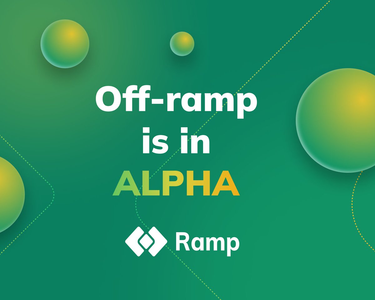 We just released our #offramp Alpha testing, and 🇺🇸citizens will get a chance to sell #crypto via Ramp soon! 

Moving from fiat to crypto and then BACK to fiat without ever leaving the app… how’s THAT for independence, huh? 😉

#July4th #RAMP