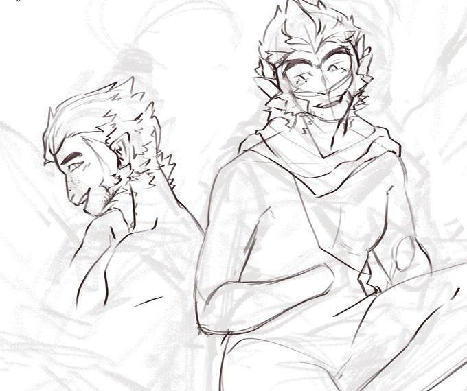 [WIP] didn't make as much progress as I wanted but hey, progress is progress (they'll get hands/clothes eventually I swear) 