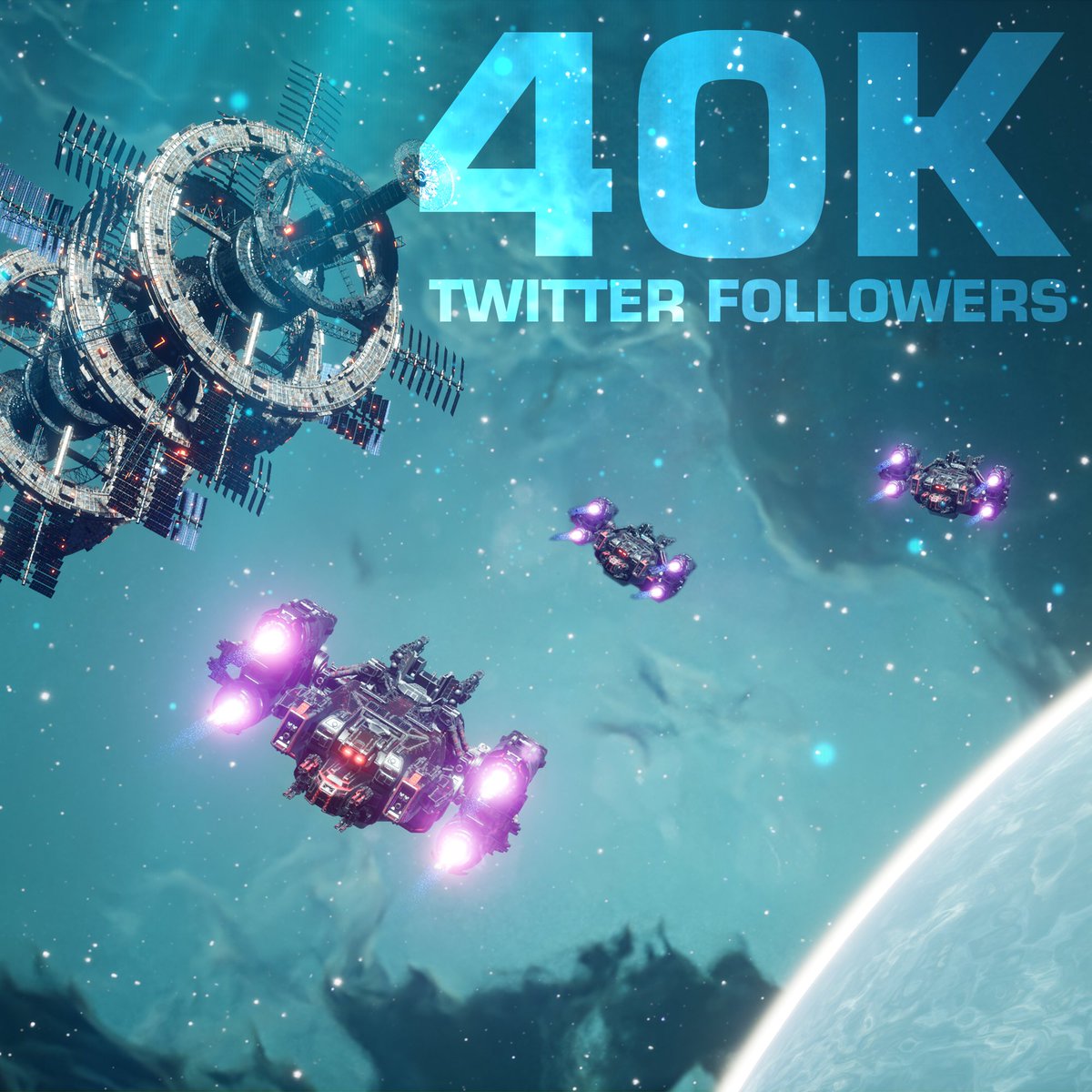 HauntedSpace_'s tweet photo. Thanks for the support!❤️

We are growing faster and faster🎉🥳 https://t.co/6HoOgFNVoB