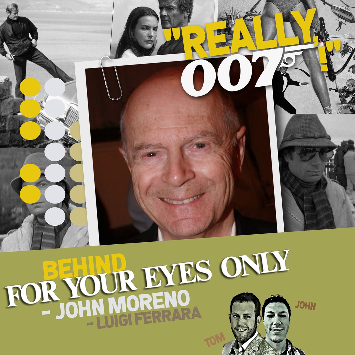 Really007pod's tweet photo. Tom and John met up with Luigi Ferrara himself in London!

John Moreno chats all things #ForYourEyesOnly and his extraordinary career…

🎥https://t.co/B0PQwaeVXU
🍎https://t.co/KgZsLNSgyg
🎧https://t.co/333Ej8xGSc https://t.co/bGcCLnB2FB