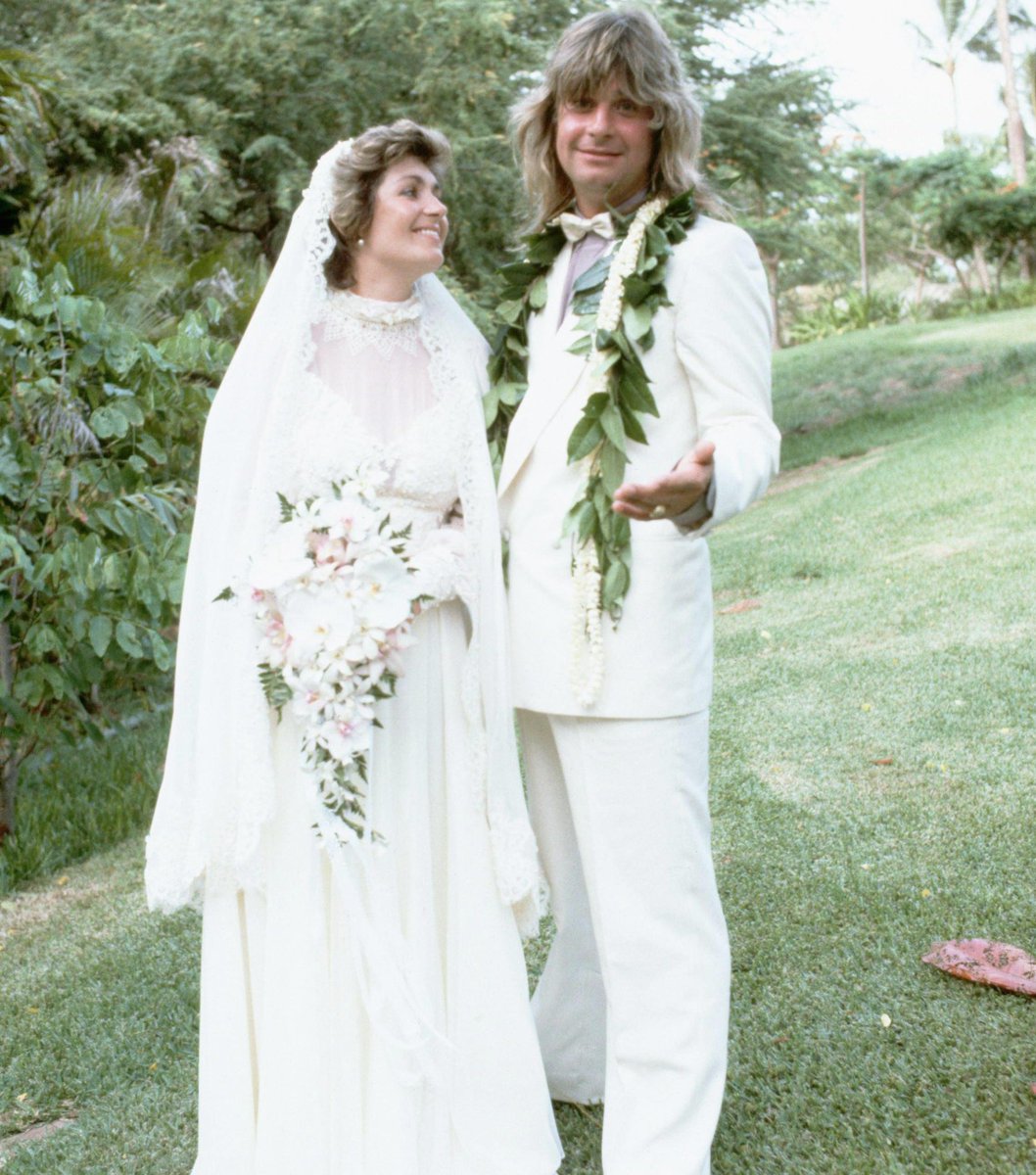 OzzyOsbourne's tweet image. 40 Years Ago Today! 
Happy Anniversary My Love